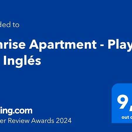 Sunrise Apartment - Playa Del Ingles Экстерьер фото